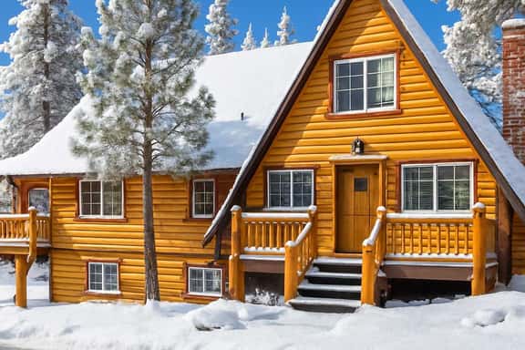 Cabin near Snow Summit, Lake & Village w/Fireplace - Image 1