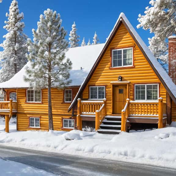 Cabin near Snow Summit, Lake & Village w/Fireplace - Image 1